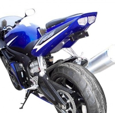 Držák SPZ, Yamaha YZF-R6 '03-'05 / YZF-R1 '02-'03, černý
